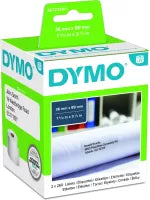 Lot de 2 Rouleaux de 260 �tiquettes adh�sives Dymo 99012 - 89x36mm (Blanc)