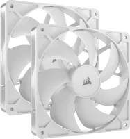 Lot de 2 Ventilateurs de boitier Corsair RS - 14cm (Blanc)