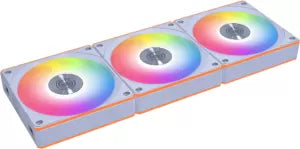 Lot de 3 Ventilateurs de boitier Lian Li Uni Fan CL Wireless RGB - 12cm (Blanc)