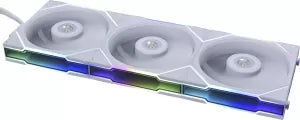 Lot de 3 Ventilateurs de boitier Lian Li Uni Fan TL RGB - 12cm (Blanc)