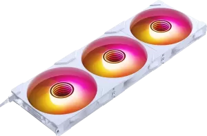 Lot de 3 Ventilateurs de boitier Phanteks M25 Gen2 RGB - 14cm (Blanc)
