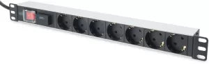 Multiprise Digitus Pro 7 prises 2m (Noir) - rackable 19"
