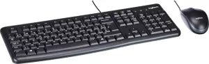 Pack 2en1 (Clavier/Souris) Logitech Desktop MK120 (Noir)
