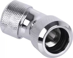 Raccord é 45é é compression pour Tube é16mm Alphacool Eiszapfen (Argent)
