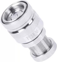 Raccord autobloquant Alphacool Eiszapfen Quick Coupling Femelle G1/4 (Argent)