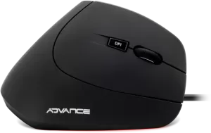 Souris filaire ergonomique Advance Vertical Plus (Noir)