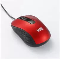 Souris filaire We USB (Noir/Rouge)