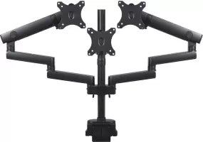 Support Triple-écran é fixer Maclean MC-811 de 17" é 27" (20kg max)