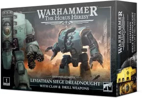 Warhammer 30k - Legiones Astartes : Leviathan Dreadnought With Claws / Drills