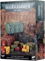 Warhammer 40k - Zone de Bataille Manufactorum : Conteneurs Blinds du Munitorum
