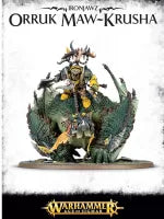 Warhammer AoS - Ironjawz Megaboss sur Maw-krusha