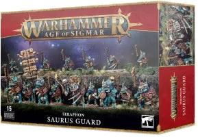 Warhammer AoS - Seraphon Saurus Guard