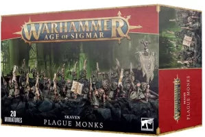 Warhammer AoS - Skaven Pestilens Plague Monks