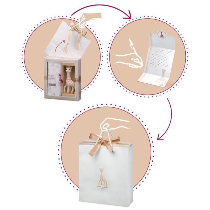 SOPHIE LA GIRAFE Coffret Naissance Création Classique 2 Sophiesticated