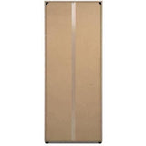 Meuble a chaussures Lugo - Décor chene artisan - 74 x 181,5 x 34 cm - Capacité 32 Paires