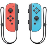 Paire de manettes Joy-Con Rouge Néon & Bleu Néon pour Nintendo Switch