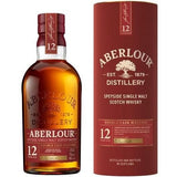 Aberlour - 12 ans - Whisky Ecossais Single Malt avec étui - 40,0% Vol. - 70cl- sans etui