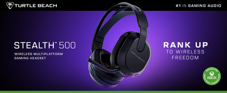 Casque de gaming sans fil - TURTLE BEACH - Stealth™ 500 XB - Noir