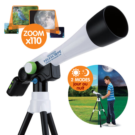 VTECH Genius XL - Télescope vidéo interactif