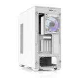 Boitier Moyen Tour E-ATX Zalman Z10 Duo avec panneaux vitrés (Blanc)