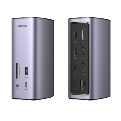 Station d'accueil multifonction USB-C Pro - UGREEN - Gris