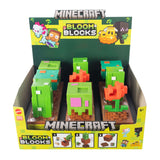 Minecraft-Mini-Tetes Modulables - Assortiment de figurines - Minecraft - HTK99 (modele aléatoire)