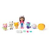 Gabby Dollhouse - Coffret 6 figurines + 5 accessoires - Petits chatons - des 3 ans - Gabby et la Maison Magique