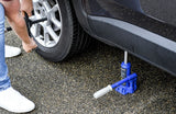 Cric hydraulique bouteille 3 tonnes hauteur levage 195mm a 385mm - MICHELIN - Pour le levage de voiture, SUV, utilitaires, 4x4.