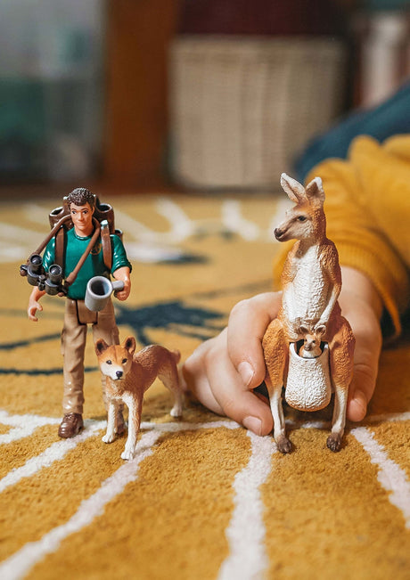 Coffret Aventures en Océanie, figurines animaux sauvages, Schleich 42550 Wild Life, Pour enfant des 3 ans