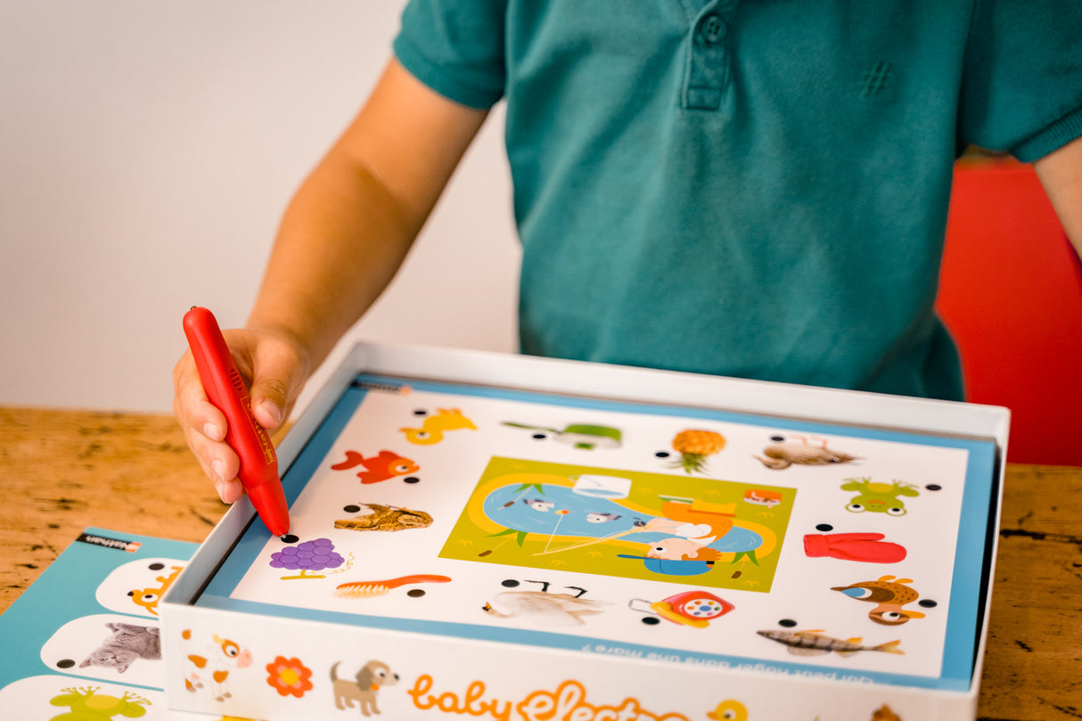 Jeu éducatif électronique - NATHAN - Baby Electro Animaux de la ferme - Pour enfants des 2 ans