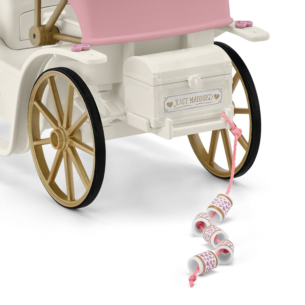 Figurine La caleche des mariés, des 5 ans, schleich 42641 HORSE CLUB, coffret 106 pieces