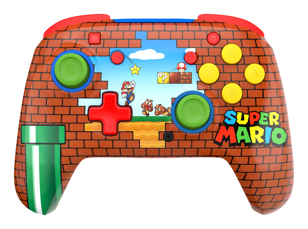 Manette de jeu - Nintendo Switch - Rematch Mario Bricks - Sans fil - Rouge - Turtle Beach