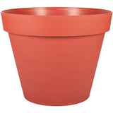 Pot de fleur Rond - EDA - Toscane - Ø 48 cm - 43 L - Intérieur/Extérieur - Ø 47,5 x H.40 cm - Orange Terre Battue