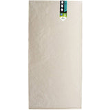 Bac a fleurs Carré Haut 40 cm - EDA - Volcania - 31 L - Intérieur/Extérieur - 39,5 x 39,5 x H. 80 cm - Beige Calcaire