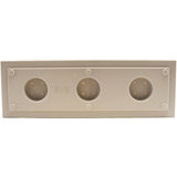 Balconniere - EDA - Volcania Up - 25 L - Intérieur/Extérieur - Décor Pierre - 59 x 19,5 x H. 22,8 cm - Beige Calcaire