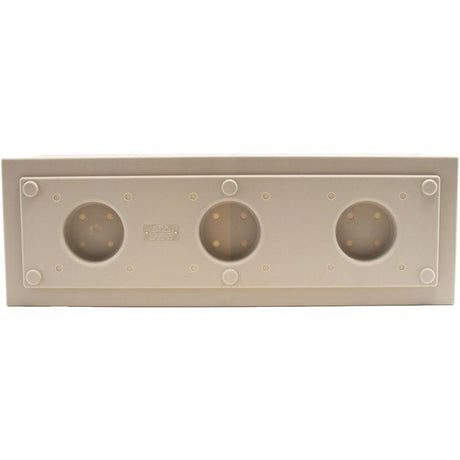 Balconniere - EDA - Volcania Up - 25 L - Intérieur/Extérieur - Décor Pierre - 59 x 19,5 x H. 22,8 cm - Beige Calcaire