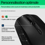 Souris sans fil Bluetooth Programmable HP 420 (Noir)