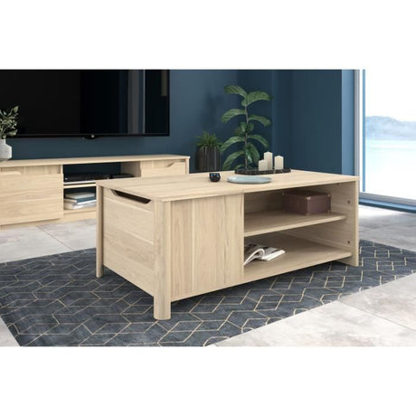 Table Basse BETTY - Chene - Rectangulaire - 110 x 42 x 60 cm