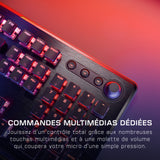 Clavier gaming PC mécanique - TURTLE BEACH - Vulcan II - Noir