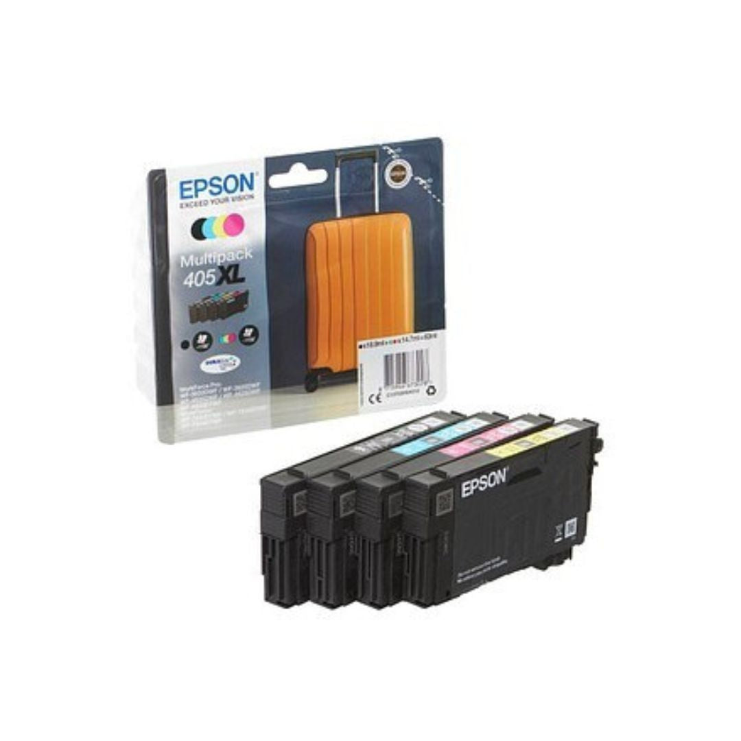 EPSON Multipack 405XL Encre Durabrite Ultra Valise N,C,M,J 1x18,9ml+3x14,7ml