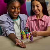 Unicorn Academy Licorne Leaf avec Lumieres et Poupée Ava