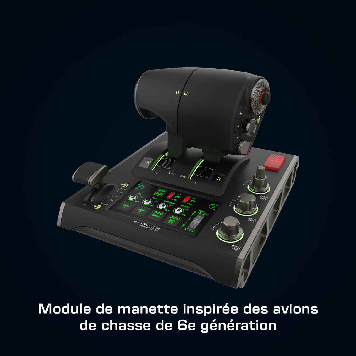 Systeme de simulation HOTAS premium - TURTLE BEACH - VelocityOne™ Flightdeck - Pour PC Windows 10 et 11
