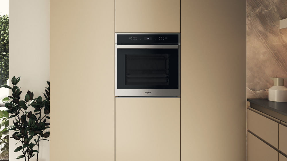 Four encastrable - Pyrolyse - WHIRLPOOL - WOI68PT1SXAF - Inox - 73 L - 59,5 x 56,4 x 59,7 cm