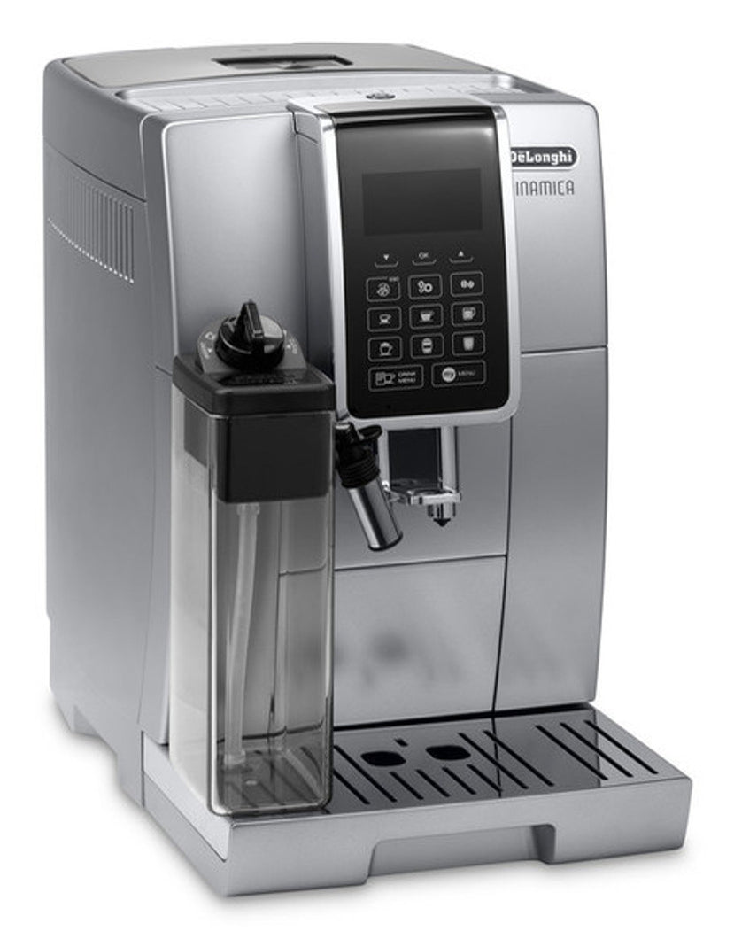 Machine expresso broyeur - De'Longhi - Dinamica - ECAM350.75.S - 6 recettes - Argent