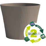 Pot de fleurs - GARDEN ID - Green Care Sense Taupe - 30 x 27 cm - Garantie de 10 ans - 100% recyclÈ - RÈsistance UV et gel