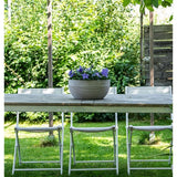 Coupe - GARDEN ID - Green Care Impact Bleu-Gris - 30 x 14 cm - Garanti 10ans - 100% recyclé - UV/gel résistant