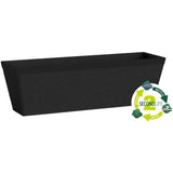 Jardiniere - GARDEN ID - Green Care Impact Noir-Anth - 50 x 16 x 16 cm - Garanti 10ans - 100% recyclé - UV/gel résistant
