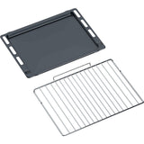 Four encastrable - Pyrolyse + Hydrolyse - Multifonction Chaleur pulsée - WHIRLPOOL - OMR58RU0SX - Inox - Porte froide