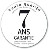 Pot de fleurs Conique Ø 60 cm - EDA - Element - 100 L - Systeme de drainage - Intérieur / Extérieur - Ø 57,5 x H 48,2 cm - Kaki