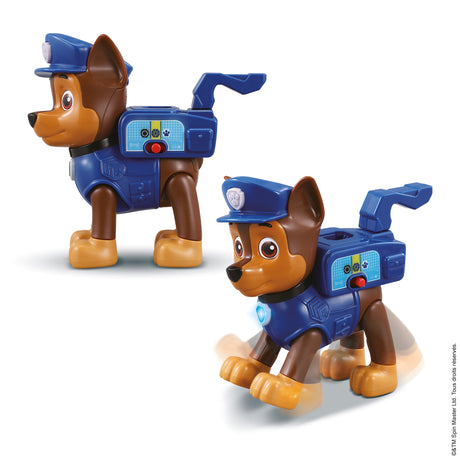 Figurine interactive VTECH Pat Patrouille - Chase avec accessoires de sauvetage pour enfants de 3 a 7 ans